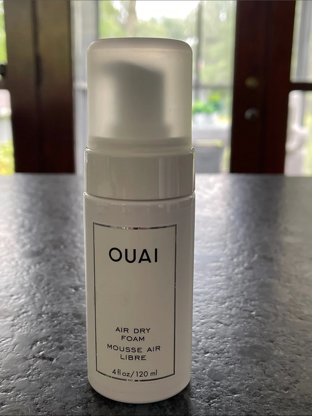 OUAI Air Dry Foam time saving perfect for naturally wavy hair get beachy waves
